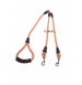 Dogista Double Dog Rope Leash With Silver Hooks Petshop18.com
